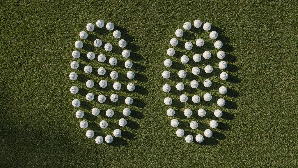 Comparaison visuelle des zones de dispersion entre driver et bois 3